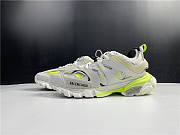 Balenciaga Track Silver & Green 542436 W3NU2 7660 - 4