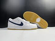 Nike SB Dunk Low Orange Label White Navy CZ2249-100 - 4