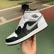 Air Jordan 1 Mid White Shadow 554724-073 - 3