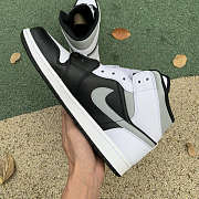 Air Jordan 1 Mid White Shadow 554724-073 - 5