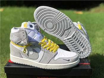 Air Jordan 1 High Switch Light Smoke CW6576 100