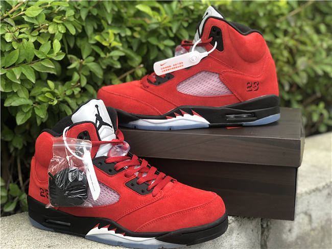 Air Jordan 5 Retro Raging Bull Red (2021) DD0587-600 - 1