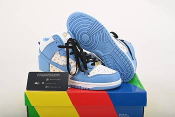 Nike Dunk High Pro SB Supreme Blue Stars 307385-141
