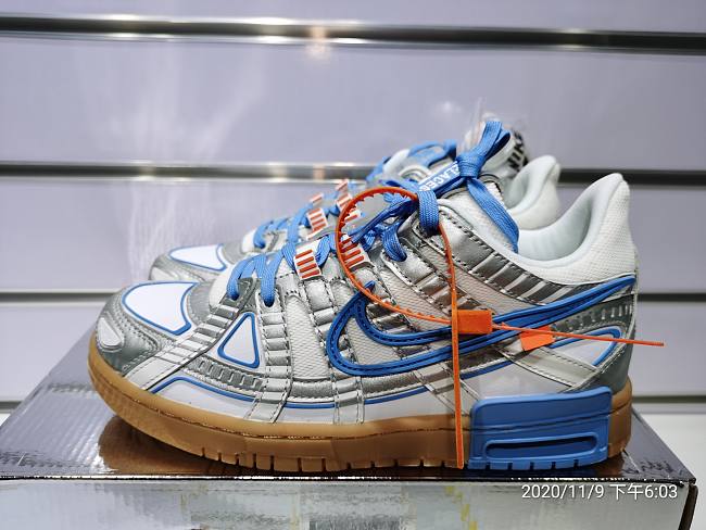 Nike Air Rubber Dunk Off-White UNC CU6015-100 - 1