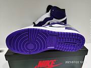 Air Jordan 1 Retro High Court Purple White 555088-501 - 2