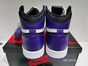 Air Jordan 1 Retro High Court Purple White 555088-501 - 3