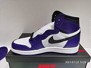 Air Jordan 1 Retro High Court Purple White 555088-501 - 4