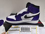 Air Jordan 1 Retro High Court Purple White 555088-501 - 6