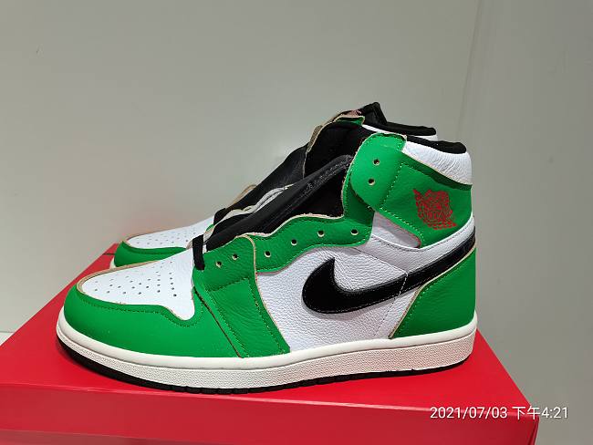 Air Jordan 1 Retro High Lucky Green (W) DB4612-300 - 1
