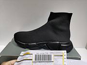 Balenciaga Speed Graffiti Trainers Black 605972W05GE1006  - 5