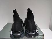 Balenciaga Speed Graffiti Trainers Black 605972W05GE1006  - 2