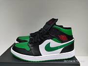 Air Jordan 1 Mid Green Toe 554724-067 - 1