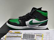 Air Jordan 1 Mid Green Toe 554724-067 - 4
