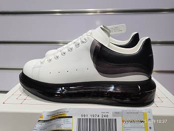 Alexander McQueen Oversized Black Sole Black (W) 611698WHX9V9061