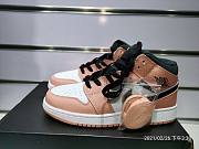 Air Jordan 1 Mid GS 'Pink Quartz' 555112-603 - 1