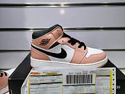 Air Jordan 1 Mid GS 'Pink Quartz' 555112-603 - 4