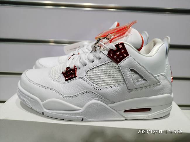 Air Jordan 4 Retro Metallic Orange CT8527-118 - 1