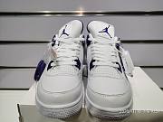 Air Jordan 4 Retro Metallic Purple (GS) 408452-115  - 4
