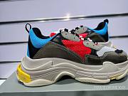 Balenciaga Triple S Blue Red 483513 W06E3 4365  - 2
