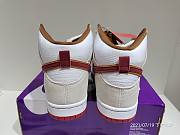 Nike SB Dunk High Sail Bright Crimson CV9499-100 - 3