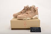 Air Jordan 6 Retro Travis Scott British Khaki DH0690-200 - 5