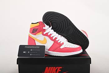 Air Jordan 1 High OG“Light Fusion Red 555088-603