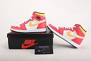 Air Jordan 1 High OG“Light Fusion Red 555088-603 - 4
