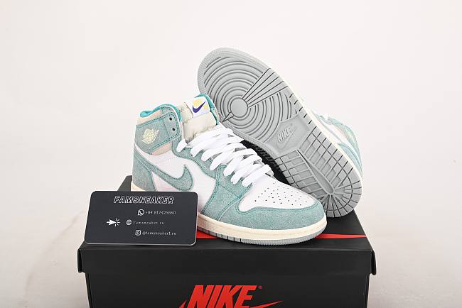 Air Jordan 1 Retro High Turbo Green 555088-311 - 1