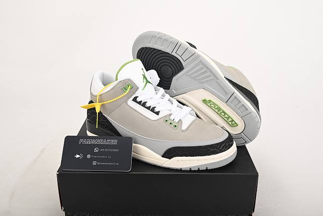 Air Jordan 3 Retro Chlorophyll 136064-006 - 1