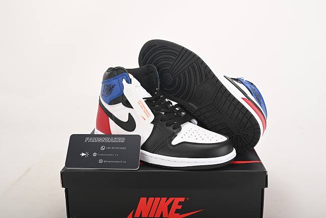 Air Jordan 1 High OG SP White/Royal-Varsity Red-Black DA2728-100 - 1