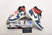 Air Jordan 1 Retro High Union Los Angeles Blue Toe BV1300-146 - 6