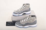 Air Jordan 11 Retro Cool Grey (2010) 378037-001 - 6