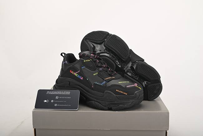 Balenciaga Men All Over Triple 536737 W2FA1 1210 - 1