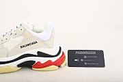 Balenciaga Triple  White Black Red 533882W09E19000 - 6