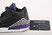 Air Jordan 3 Retro Black Court Purple CT8532-050 - 6
