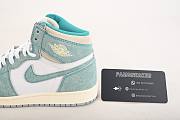 Air Jordan 1 Turbo Green lake water green and white 555088-311 (M ) - 2