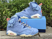 Air Jordan 6 Retro Travis Scott British Khaki 2021  DH0690-200 - 6