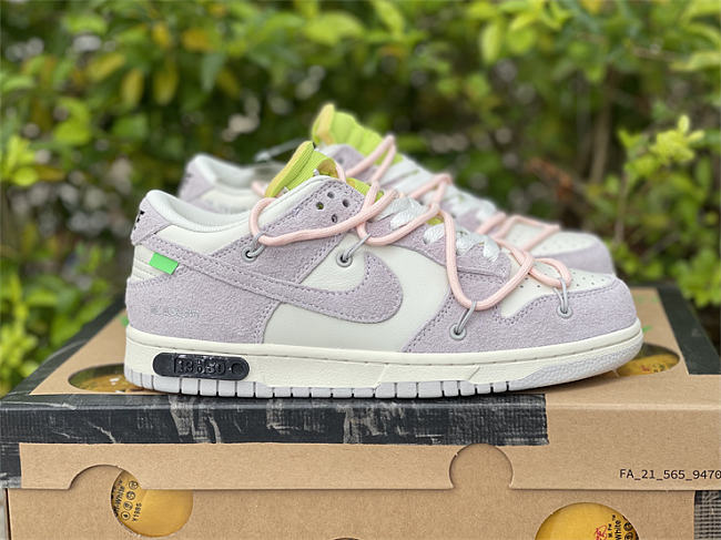OFF-WHITE x Futura x NK Dunk Low DJ0950 - 1