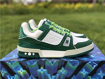 Louis Vuitton LV Trainer Green - 1A8127