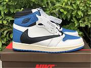 Travis Scott x Fragment x Air Jordan 1 High Military Blue DH3227-105 - 1