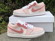 Air Jordan 1 Low White Pink Grey Shoes DM5443-666 - 5