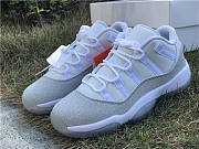 Air Jordan 11 Retro White Metallic Silver (W) AR0715-100 - 5