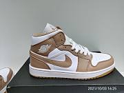 Air Jordan 1 Mid Tan Gum 554724-271 - 3