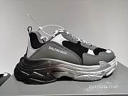 Balenciaga Triple S Black Grey Silver Gradient  - 6