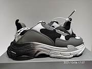 Balenciaga Triple S Black Grey Silver Gradient  - 4