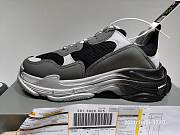 Balenciaga Triple S Black Grey Silver Gradient  - 2