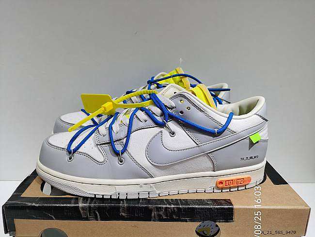 Nike Dunk Low Off-White Lot 10 - 1