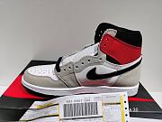 Air Jordan 1 Retro High Light Smoke Grey Red 555088-126 - 2