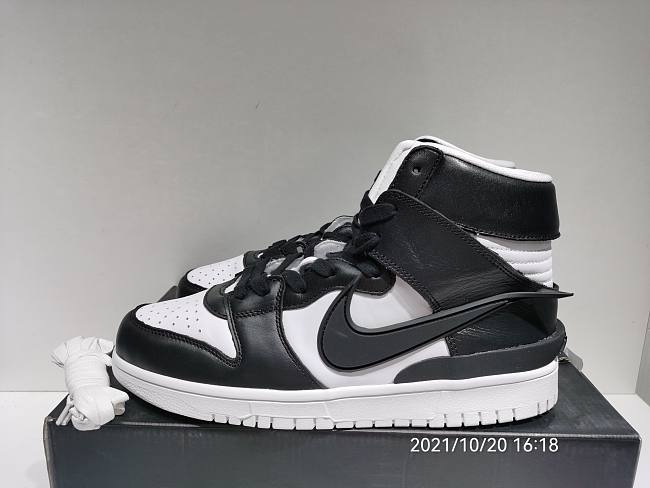 Nike Dunk High Ambush Black White CU7544-001 - 1