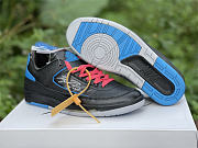 Air Jordan 2 Retro Low SP Off-White Black Blue DJ4375-004 - 2